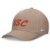 USC Trojans Nike Khaki Script Structured Adjustable Strapback Hat